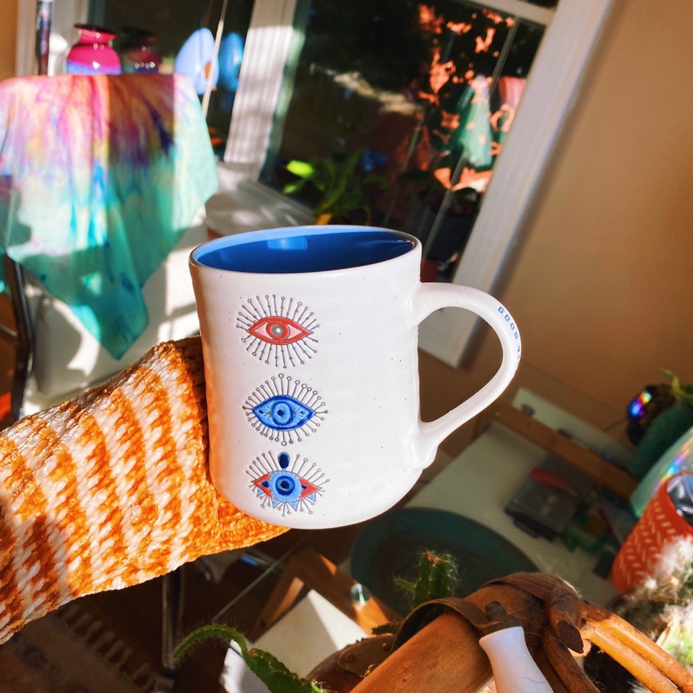 Matte Stay Wild Speckled Astrology Thurs Eye Mug🔮 - Picture 11 of 12